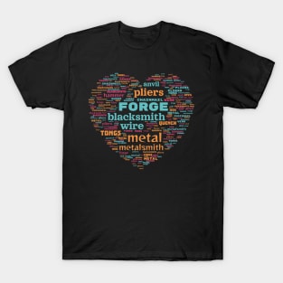 Blacksmith Metalsmith Forge T-Shirt